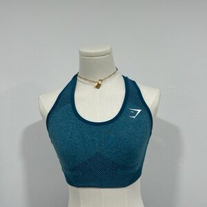 Gymshark sports bra in blue